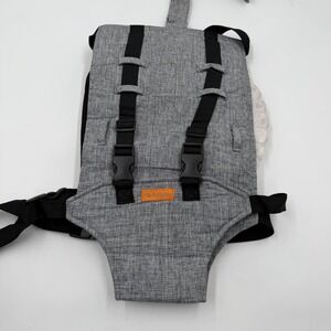 liuliuby Portable High Chair Harness Heather Gray Travel Safety Seat for Infants